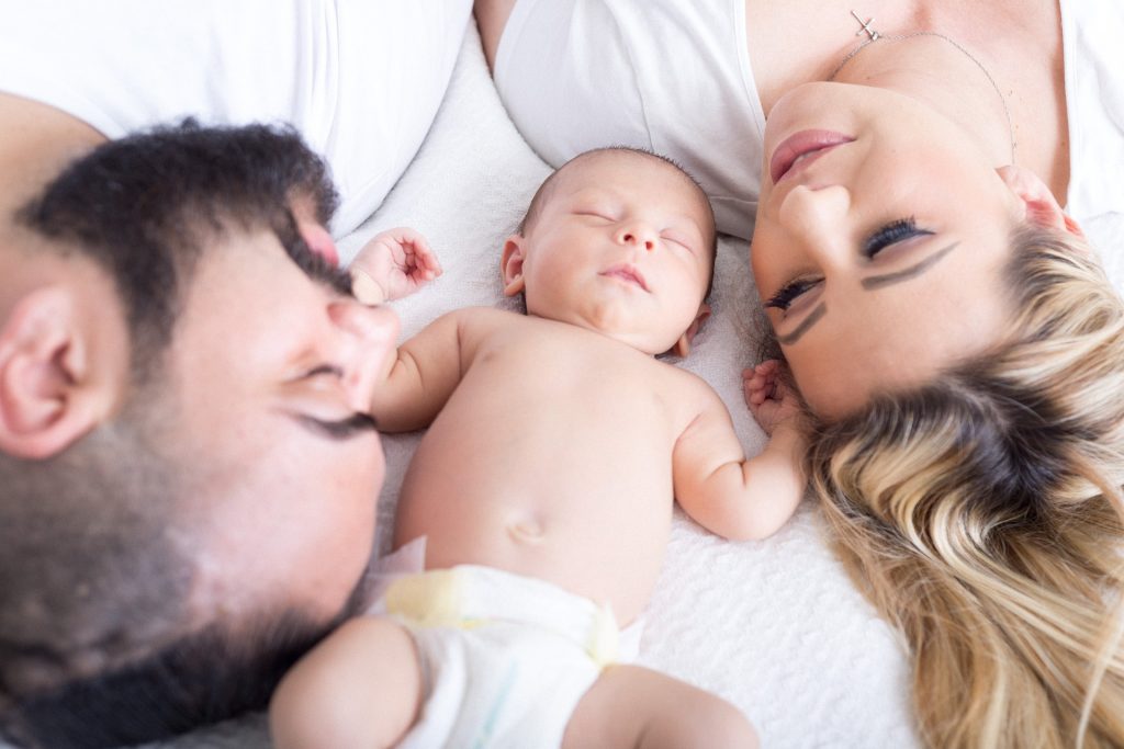 parents with baby