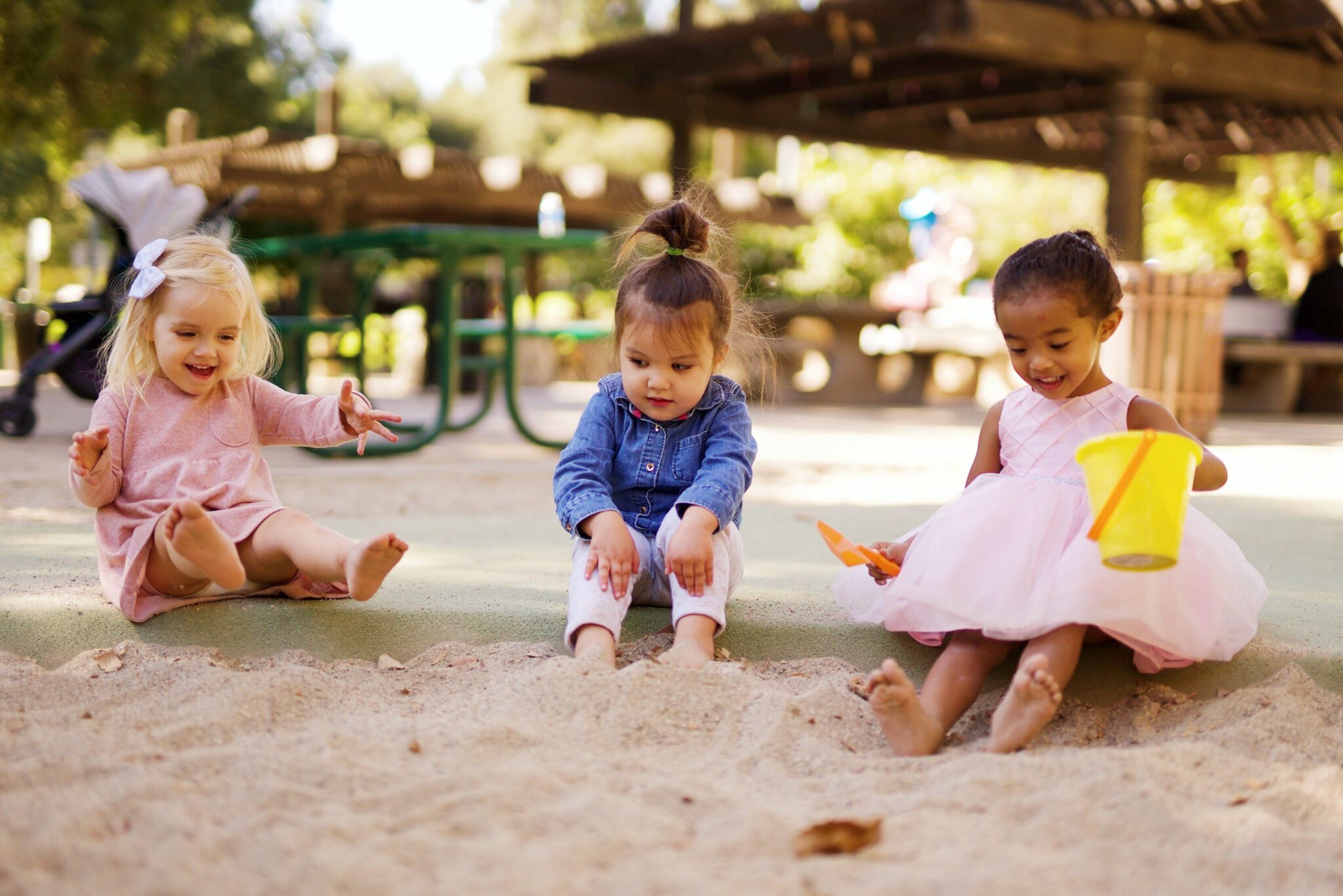 Children playing during playgroups