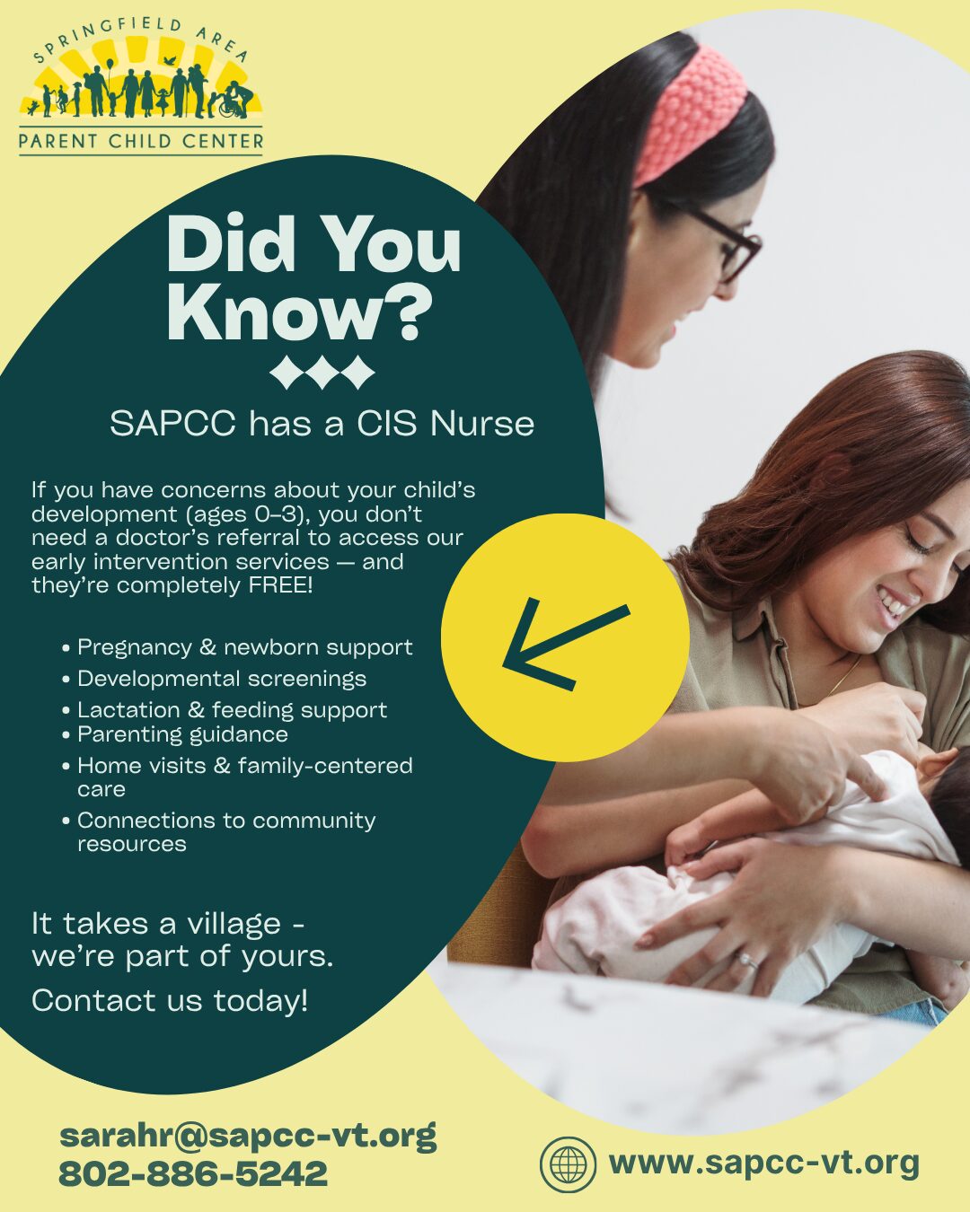 Featured image for “Early Intervention Services – CIS Nurse”